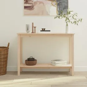Massivholz-Konsolentisch aus Kiefer 110x40x80 cm von , Seitentische - Ref: Foro24-822282, Preis: 82,46 €, Rabatt: %