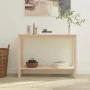 Solid pine wood console table 110x40x80 cm by , Side tables - Ref: Foro24-822282, Price: 82,46 €, Discount: %