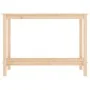 Mesa consola madera maciza de pino 110x40x80 cm de , Mesas auxiliares - Ref: Foro24-822282, Precio: 82,46 €, Descuento: %