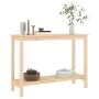 Solid pine wood console table 110x40x80 cm by , Side tables - Ref: Foro24-822282, Price: 82,46 €, Discount: %
