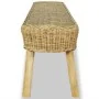 Entryway bench 110x35x45 cm natural rattan by , Benches for halls and storage - Ref: Foro24-244579, Price: 128,07 €, Discount: %
