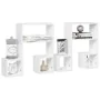 Wall shelves 2 units plywood white 50x15x50 cm by , Shelves and shelves - Ref: Foro24-807241, Price: 33,14 €, Discount: %