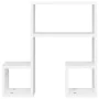Wall shelves 2 units plywood white 50x15x50 cm by , Shelves and shelves - Ref: Foro24-807241, Price: 33,14 €, Discount: %