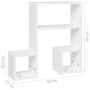 Wall shelves 2 units plywood white 50x15x50 cm by , Shelves and shelves - Ref: Foro24-807241, Price: 33,14 €, Discount: %