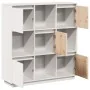 Hoher Massivholz-Pinienholz-Schrank 110,5x35x117 cm von , Sideboards - Ref: Foro24-814370, Preis: 137,25 €, Rabatt: %