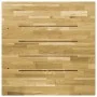 Solid oak wood square table top 23 mm thick 80x80 cm by , Table tops - Ref: Foro24-245988, Price: 148,53 €, Discount: %