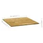 Solid oak wood square table top 23 mm thick 80x80 cm by , Table tops - Ref: Foro24-245988, Price: 148,53 €, Discount: %