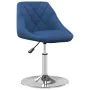Silla de comedor giratoria 6 uds terciopelo azul de , Sillas de comedor - Ref: Foro24-3088773, Precio: 345,91 €, Descuento: %
