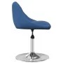 Silla de comedor giratoria 6 uds terciopelo azul de , Sillas de comedor - Ref: Foro24-3088773, Precio: 345,91 €, Descuento: %