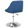 Silla de comedor giratoria 6 uds terciopelo azul de , Sillas de comedor - Ref: Foro24-3088773, Precio: 345,91 €, Descuento: %