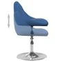 Silla de comedor giratoria 6 uds terciopelo azul de , Sillas de comedor - Ref: Foro24-3088773, Precio: 345,91 €, Descuento: %