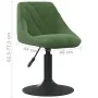 Silla de comedor de terciopelo verde oscuro de , Sillas de comedor - Ref: Foro24-3088816, Precio: 78,00 €, Descuento: %