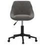 Dunkelgraues Samt-Drehstuhles für Esszimmer von , Essstühle - Ref: Foro24-3089033, Preis: 95,30 €, Rabatt: %