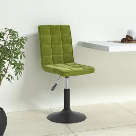 Sillas de comedor giratorias 4 uds de terciopelo verde claro de , Sillas de comedor - Ref: Foro24-3089291, Precio: 227,15 €, ...