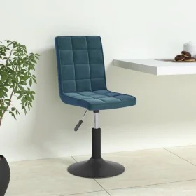Swivel dining chairs 4 pcs blue velvet by , dining chairs - Ref: Foro24-3089293, Price: 205,22 €, Discount: %