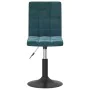 Drehbare Esszimmerstühle, 4 Stück, blauer Samt von , Essstühle - Ref: Foro24-3089293, Preis: 205,22 €, Rabatt: %