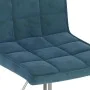 Drehbare Esszimmerstühle, 4 Stück, blauer Samt von , Essstühle - Ref: Foro24-3089293, Preis: 205,22 €, Rabatt: %