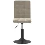 6 light gray velvet swivel dining chairs by , dining chairs - Ref: Foro24-3089300, Price: 330,29 €, Discount: %