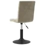 Drehstühle für Esszimmer, 6 Stück aus hellgrauem Samt. von , Essstühle - Ref: Foro24-3089300, Preis: 325,14 €, Rabatt: %