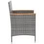 9-piece garden dining set with gray synthetic rattan cushions by , Garden sets - Ref: Foro24-3094939, Price: 850,90 €, Discou...