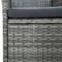 9-piece garden dining set with gray synthetic rattan cushions by , Garden sets - Ref: Foro24-3094939, Price: 850,90 €, Discou...