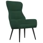 Sillón de relax con reposapiés tela verde oscuro de , Sillones - Ref: Foro24-3097434, Precio: 118,19 €, Descuento: %