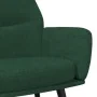Sillón de relax con reposapiés tela verde oscuro de , Sillones - Ref: Foro24-3097434, Precio: 118,19 €, Descuento: %