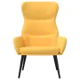 Entspannungssessel mit Fußhocker aus senfgelbem Stoff von , Sessel - Ref: Foro24-3097436, Preis: 120,75 €, Rabatt: %