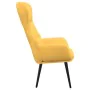 Entspannungssessel mit Fußhocker aus senfgelbem Stoff von , Sessel - Ref: Foro24-3097436, Preis: 120,75 €, Rabatt: %
