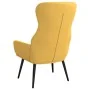 Relax armchair with fabric footrest in mustard yellow color by , Armchairs - Ref: Foro24-3097436, Price: 120,75 €, Discount: %