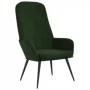 Relax armchair with dark green velvet footstool by , Armchairs - Ref: Foro24-3097621, Price: 119,79 €, Discount: %