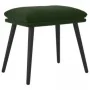 Relax armchair with dark green velvet footstool by , Armchairs - Ref: Foro24-3097621, Price: 119,79 €, Discount: %