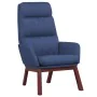 Relax armchair with blue fabric footrest by , Armchairs - Ref: Foro24-3097567, Price: 146,26 €, Discount: %