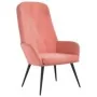 Relax armchair with pink velvet footstool by , Armchairs - Ref: Foro24-3097623, Price: 137,26 €, Discount: %