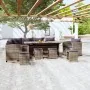 7-teiliges Gartensofa-Set mit grauen Polstern aus synthetischem Rattan. von , Gartensets - Ref: Foro24-3098170, Preis: 1,00 €...