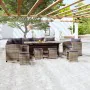 Set de sofás de jardín 7 piezas y cojines ratán sintético gris de , Conjuntos de jardín - Ref: Foro24-3098170, Precio: 1,00 €...