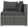Garden furniture set 9 pieces and gray synthetic rattan cushions by , Garden sets - Ref: Foro24-3101973, Price: 1,00 €, Disco...