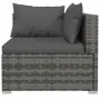 Garden furniture set 9 pieces and gray synthetic rattan cushions by , Garden sets - Ref: Foro24-3102061, Price: 1,00 €, Disco...