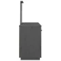 Dresser with solid pine wood mirror in gray. by , Bedroom Dressers - Ref: Foro24-3107836, Price: 243,52 €, Discount: %