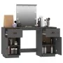 Solid pine wood LED vanity set by , Bedroom Dressers - Ref: Foro24-3107841, Price: 258,84 €, Discount: %