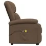 Sillón de masaje elevable de tela marrón de , Sillones de masaje eléctricos - Ref: Foro24-3110980, Precio: 323,11 €, Descuent...