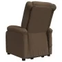 Sillón de masaje elevable de tela marrón de , Sillones de masaje eléctricos - Ref: Foro24-3110980, Precio: 323,11 €, Descuent...