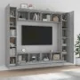 TV-Möbel-Set, 8-teilig, aus grauem Sonoma-Sperrholz. von , TV-Möbel - Ref: Foro24-3114236, Preis: 341,83 €, Rabatt: %