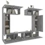 TV-Möbel-Set, 6-teilig, aus grauem Sonoma-Sperrholz. von , TV-Möbel - Ref: Foro24-3114468, Preis: 235,16 €, Rabatt: %
