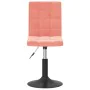 Drehstühle für Esszimmer, 2 Stück in rosa Samt. von , Essstühle - Ref: Foro24-335746, Preis: 103,14 €, Rabatt: %