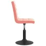 Drehstühle für Esszimmer, 2 Stück in rosa Samt. von , Essstühle - Ref: Foro24-335746, Preis: 103,14 €, Rabatt: %