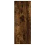 Engineered smoked oak wood wall cabinet 34.5x34x90 cm by , Sideboards - Ref: Foro24-834999, Price: 54,16 €, Discount: %