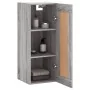 Engineered wood Sonoma gray wall cabinet 34.5x34x90 cm by , Sideboards - Ref: Foro24-835024, Price: 50,80 €, Discount: %