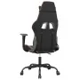Gaming-Stuhl aus schwarzem und orangefarbenem Kunstleder von , Gaming-Stühle - Ref: Foro24-3143647, Preis: 107,31 €, Rabatt: %