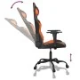 Gaming-Stuhl aus schwarzem und orangefarbenem Kunstleder von , Gaming-Stühle - Ref: Foro24-3143647, Preis: 107,31 €, Rabatt: %